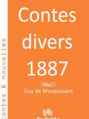cover image of Contes divers 1887
